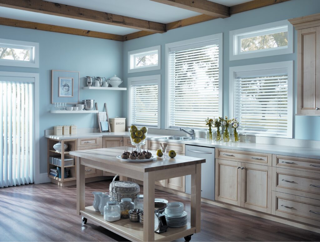 faux wood blinds