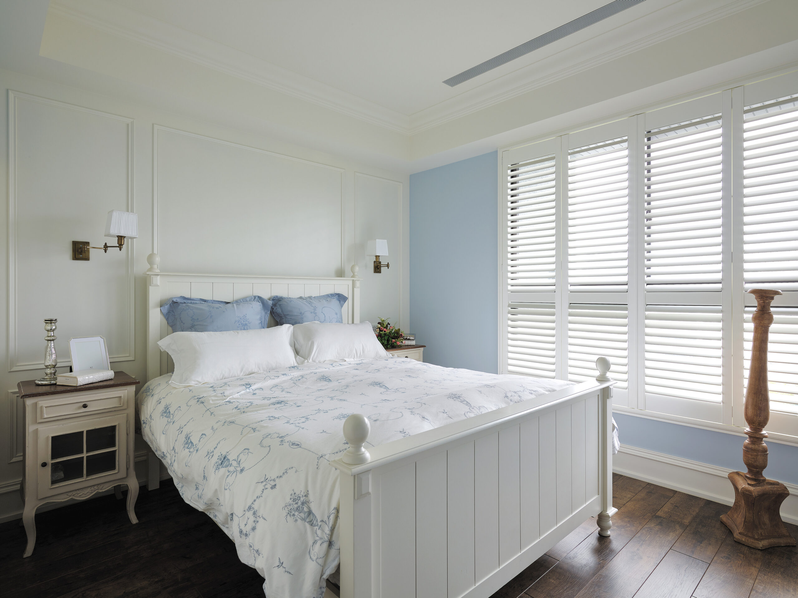 Normandy White Shutters