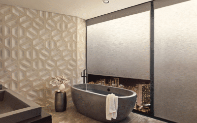 Modern Holiday Living with Motorized Shades