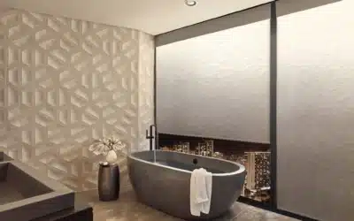 Modern Holiday Living with Motorized Shades