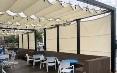 Commercial Patio Shades for Austin Restaurants | Outdoor Dining